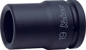 Ko-ken 18317M-22 1 Sq. Dr. Rear Wheel Nut Socket 22mm Square Length 72mm High Quality