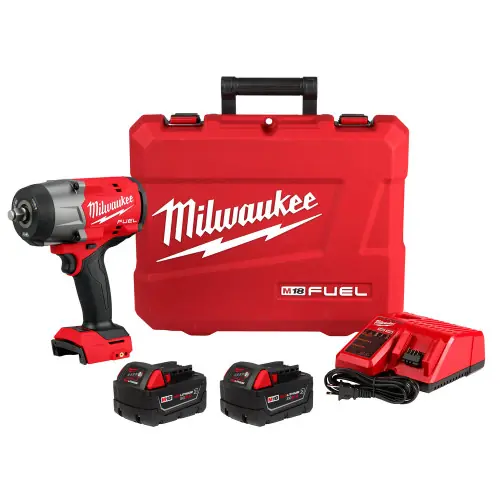 Limited Time Milwaukee Tool 2967-22 M18 FUEL 1/2" High Torque Impact wrench w/ Friction Ring Kit