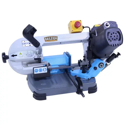 Limited Time BS-127P-1.0; 110V Portable Metal Cutting Bandsaw, 5 in Round Capacity, 90 Degree
