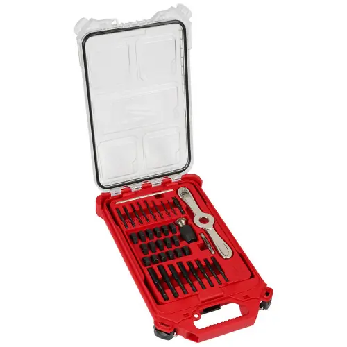 Fast Shipping Milwaukee Tool 49-22-5604 38PC SAE Tap & Die PACKOUT Set w/ HEX-LOK 2-in-1 Handle