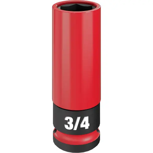 Milwaukee Tool 49-66-7810 SHOCKWAVE Impact Duty 1/2 Drive 3/4" SAE Lug Nut Wheel Socket Place Order