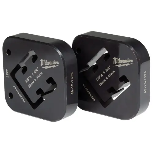 Milwaukee Tool 49-16-1578 7/8" & 1-5/8" x 1-5/8" Combination Strut Shearing Dies Weekend Sale