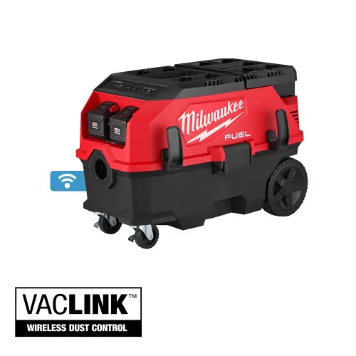 Milwaukee Tool 0888-22HD M18 FUEL 9 Gallon Dual Battery Dust Extractor w/ PACKOUT Compatibility and VACLINK Kit Markdown