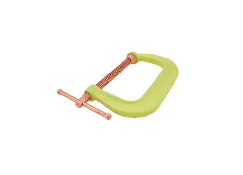 Flash Sale 408CS, Spark-Duty Drop Forged Hi-Vis C-Clamp, 0 -8-1/4 in Opening, 4-15/16 in Throat Depth