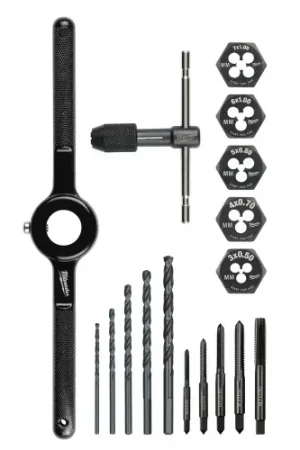 Trending Milwaukee Tool 49-22-5601 17PC Metric Tap and Die Set