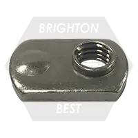 Express Delivery 10-24 Spot Weld Nut, Single Tab, Single Projection, Qty 5000