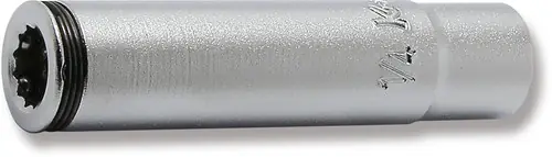 Weekend Sale Ko-ken 2355A-1/4 1/4" Sq. Drive 12-Point SAE Deep Nut Grip Socket in 1/4
