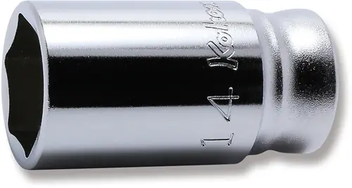 Ko-ken 3300XZ-14 3/8 Sq. Dr. Socket 14mm 6 point Length 35mm Z-series Genuine