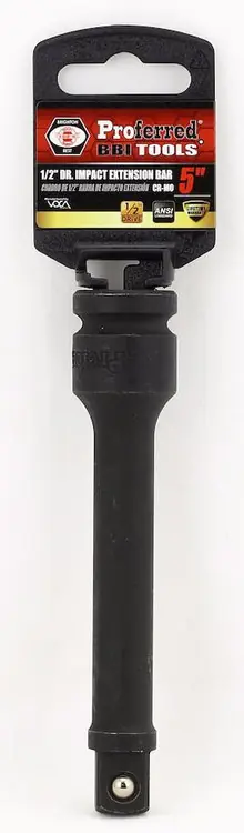 Save Now 3/8" Drive,3" Drive Impact Extension Bar, Qty 1
