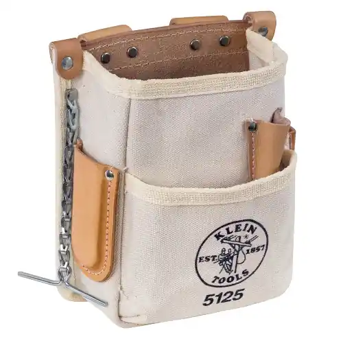 Klein Tools 5125 Tool Pouch, 5-Pocket, Canvas Limited Time