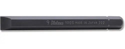 Deal Ko-ken 100S.80-10 5/16 Hex Dr. Bit Slotted 1.6 x 10 Length 80mm