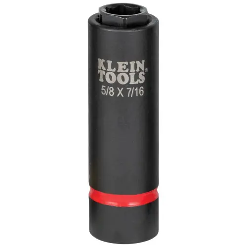 Klein Tools 66062 2-in-1 Impact Socket, 6-Point, 5/8 and 7/16-Inch Best Choice