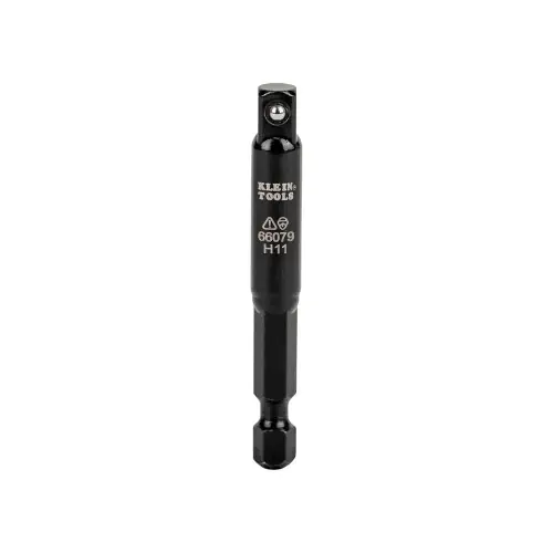 Klein Tools 66079 Flip Impact Socket Adapter, Small, 1/4 to 1/4-Inch Reduced Price
