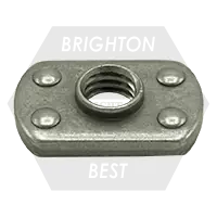 5/16"-18 Spot Weld Nut, 4 Projections, Qty 1700 Top Rated