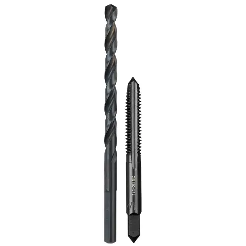 Milwaukee Tool 49-57-5534 1/4"-20 NC Straight Flute Plug Tap & 7 Drill Bit Time-Limited