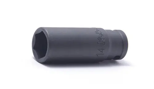 Ko-ken 23300M-17 3/8 Sq. Dr. Socket 17mm 6 point Length 55mm Certified