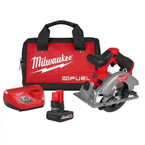 Milwaukee Tool 2521-21HO M12 FUEL 5-3/8 Circular Saw Kit Professional Grade