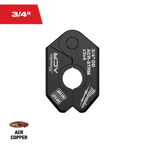 Shop Now Milwaukee Tool 49-16-2655MX 3/4" Streamline ACR Pivoting Press Ring