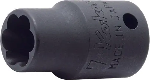 Next Day Delivery Ko-ken 2127-9.5 1/4 Sq. Dr. Nut Twister 9.5mm Length 23mm