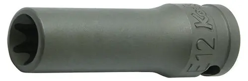 Ko-ken 23325-E12 3/8 Sq. Dr. Industrial TORX E12 Socket - Length 55mm Order Now
