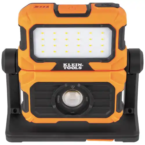 Certified Klein Tools 56417 MODbox Rechargeable Dual Beam LED Work Light