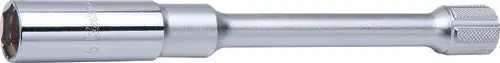 Ko-ken 3300C.180-20.8 3/8 Sq. Dr. Extension 6-Point Clip Type Spark Plug Socket 20.8mm Clearance