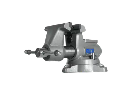 855M, Mechanics Pro 5-1/2 in Jaw Width, Round Channel Vise with Swivel Base Holiday Sale