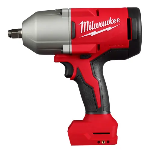 Crafted Milwaukee Tool 2666-20 M18 Brushless 1/2" High Torque Impact Wrench w/ Friction Ring