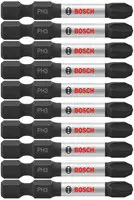 Get Yours Bosch ITPH32B 10 pc. Impact Tough 2 In. Phillips 3 Power Bits (Bulk Pack) (10 Pack)