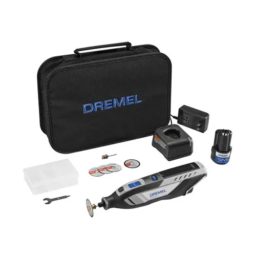 Next Day Delivery Dremel 8250-5 12-Volt Cordless Brushless Rotary Tool Kit