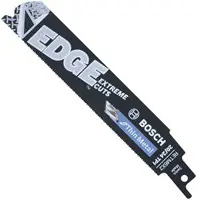 Affordable Bosch RETM6X2 5 pc. 6 In. 20/24 TPI Edge Reciprocating Saw Blades for Thin Metal (5 Pack)