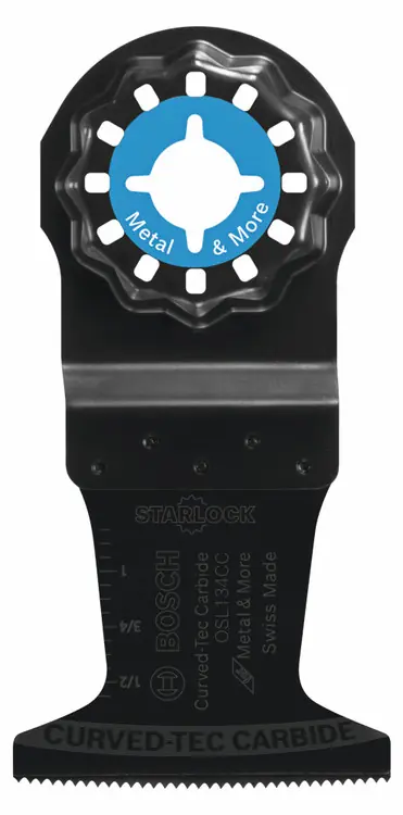 Bosch OSL134CC 1-3/4 In. Starlock Oscillating Multi-Tool Curved-Tec Carbide Extreme Plunge Blade New Release