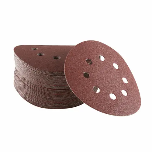 Professional Grade Bosch SR5R320 5 pc. 320 Grit 5 In. 8 Hole Hook-And-Loop Sanding Discs (5 Pack)