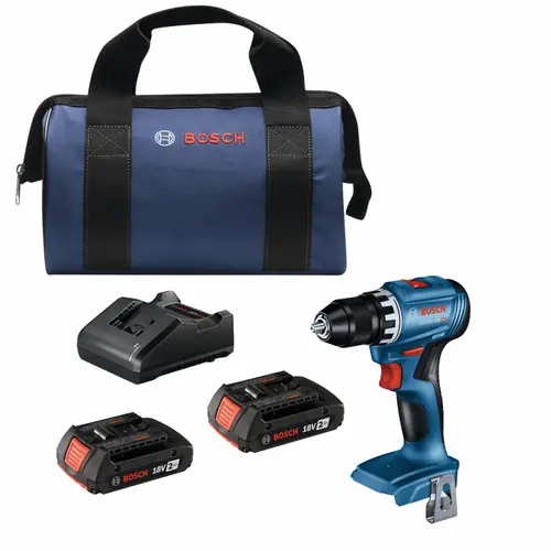 Bosch GSR18V-400B22 18V Compact Brushless 1/2 In. Drill/Driver Kit with (2) 2 Ah Standard Batteries Price Cut