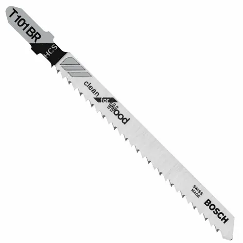 Discount Bosch T101BR100 100 pc. 4 In. 10 TPI Reverse Pitch Clean for Wood T-Shank Jig Saw Blades (100 Pack)