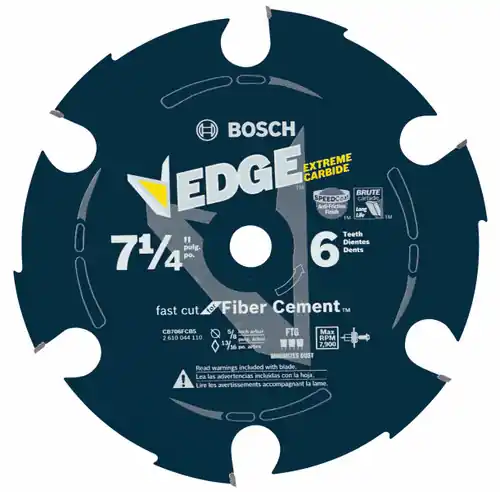 Bosch CB706FCB5 5 pc. 7-1/4 In. 6 Tooth Edge Carbide-Tipped Circular Saw Blades Grab Now