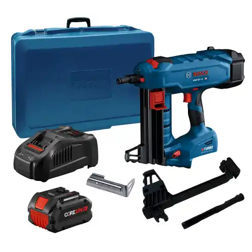 While Supplies Last Bosch GNB18V-12K14 PROFACTOR 18V Concrete Nailer Kit with (1) CORE18V 8 Ah High Power Battery
