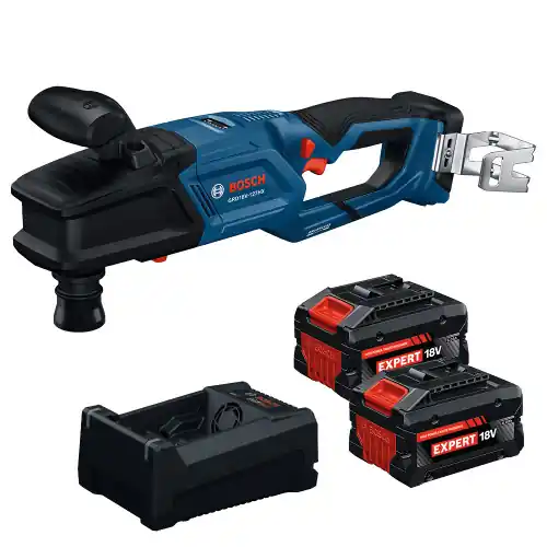 Bosch GRD18V-127HXB26X 18V 7/16 Inch High Torque Right Angle Drill Kit With 2 6ah Batteries and Multi-Voltage Charger Top Rated