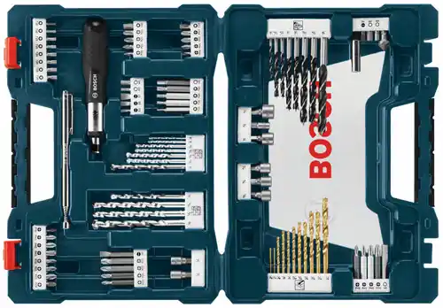Bosch MS4091 91 pc. Drilling and Driving Mixed Bit Set (91 Pack) Next Day Delivery