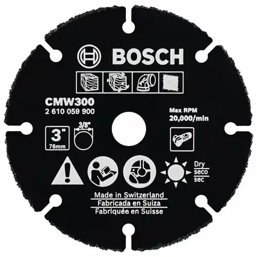 Hot Picks Bosch CMW300 3 In. Carbide Multi-Wheel