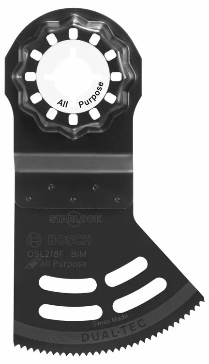 Bosch OSL218F 2-1/8 In. Starlock Oscillating Multi-Tool 2-in-1 Dual-Tec Bi-Metal Plunge Blade Clearance