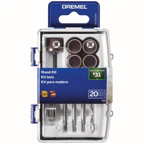 Dremel 733-01 20-Piece Wood Working Accessory Kit In Demand