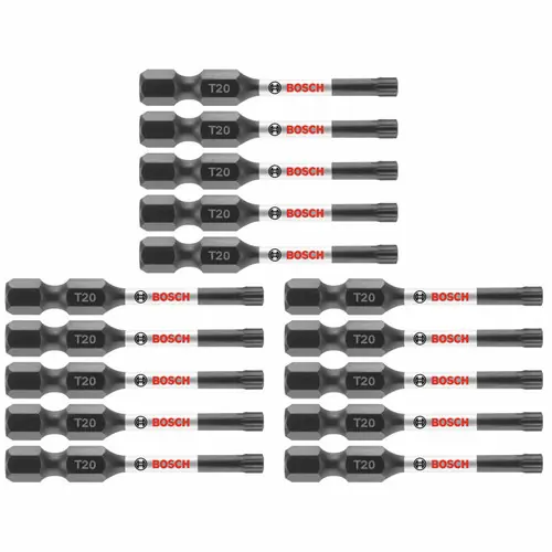 Price Drop Bosch ITT20215 15 pc. Impact Tough 2 In. Torx 20 Power Bits (15 Pack)
