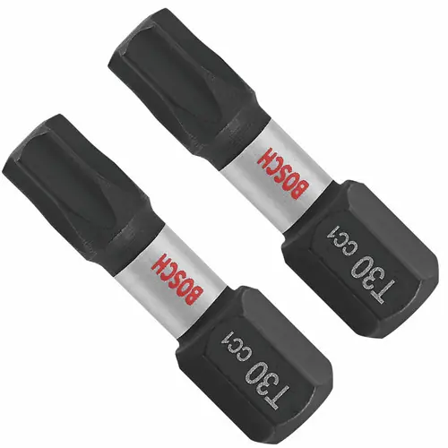 Bosch ITDT30102 2 pc. Driven 1 In. Impact Torx 30 Insert Bits (2 Pack) Top Rated