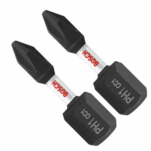 Bosch ITDPH1102 2 pc. Driven 1 In. Impact Phillips 1 Insert Bits (2 Pack) Popular