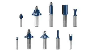 Best Choice Bosch RBS010 10 pc. All-Purpose Router Bit Set (10 Pack)