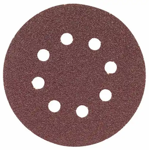 Bosch SR5R080 5 pc. 80 Grit 5 In. 8 Hole Hook-And-Loop Sanding Discs (5 Pack) Discount