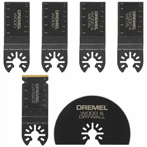 Premium Dremel MM399 Oscillating Cutting Blade Assortment 6 Piece