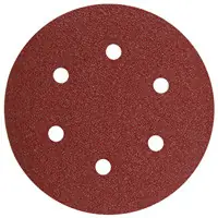 Bosch SR6R240 5 pc. 240 Grit 6 In. 6 Hole Hook-And-Loop Sanding Discs (5 Pack) While Supplies Last