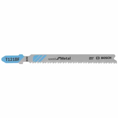 Bosch T121BF3 3 pc. 3-5/8 In. 12 TPI Speed for Metal T-Shank Jig Saw Blades (3 Pack) Holiday Sale
